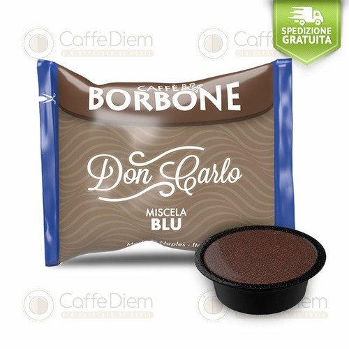 300 capsule cialde borbone blu - capsule,