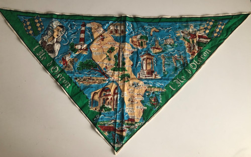 Ancien jolie foulard - ancien, et