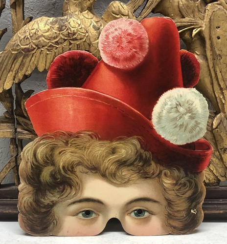 Maschera mezza carta jolie - mezza,